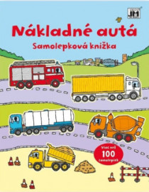 Nákladné autá: Samolepková knižka