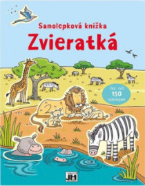 Zvieratká: Samolepková knižka