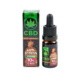 Euphoria CBD olej 10% s terpeny 1000mg Anti-Stress 10ml