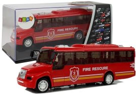 Lean Toys Hasičský autobus so zadným pohonom