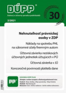 DUPP 2/2021 Nehnuteľnosť právnickej osoby v ZDP - cena, porovnanie