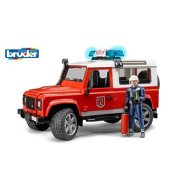 Bruder Úžitkové vozidlá - hasičské auto Land Rover s hasičom - cena, porovnanie