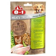 8in1 Dog Freeze Dried Chicken/Peas 50g - cena, porovnanie