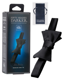 50 Shades of Grey Darker His Rules Bondage Bow Tie