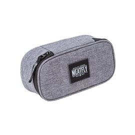 Meatfly Pencil Case Heather Grey