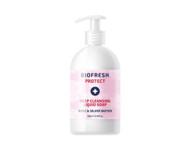 Biofresh Protect + Deep Cleansing Liquid Soap Rose & Silver Water 500ml