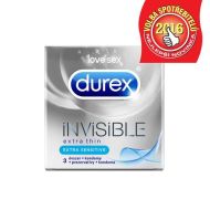 Durex Invisible Extra Sensitive 16ks - cena, porovnanie