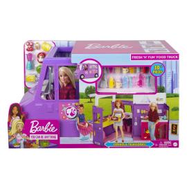 Mattel Barbie Street Food mobilný bufet s bábikou