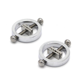 Kiotos Steel Nipple Clamps Rounded Special