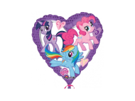 Amscan Fóliový balónik srdce My Little Pony 45cm - cena, porovnanie