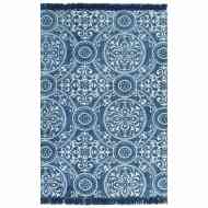 vidaXL Kilim koberec modrý 120x180cm bavlnený vzorovaný - cena, porovnanie