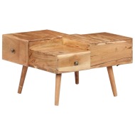 vidaXL Konferenčný stolík 70x60x42 cm masívne akáciové drevo - cena, porovnanie