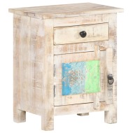 vidaXL Nočný stolík 40x30x50 cm surové akáciové drevo - cena, porovnanie