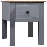 vidaXL Nočný stolík sivý 46x40x57 cm borovica Panama Range - cena, porovnanie