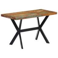 vidaXL Jedálenský stôl 120x60x75 cm, recyklovaný masív - cena, porovnanie