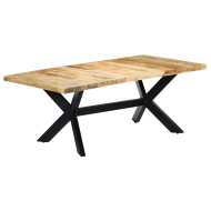 vidaXL Jedálenský stôl 200x100x75 cm masívne mangovníkové drevo - cena, porovnanie