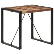 vidaXL Jedálenský stôl 80x80x75 cm masív so sheeshamovou úpravou - cena, porovnanie