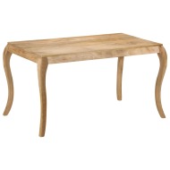 vidaXL Jedálenský stôl z mangovníkového dreva 135x75x76 cm - cena, porovnanie