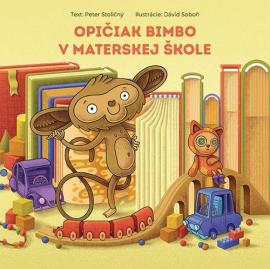 Opičiak Bimbo v materskej škole - leporelo