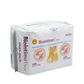 Biointimo Anion denné hygienické vložky s krídelkami 20ks