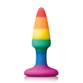 NS Novelties Pleasure Plug Rainbow Mini