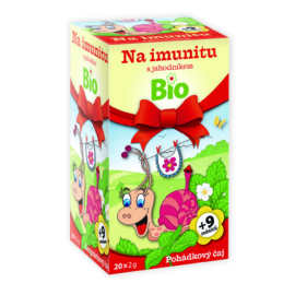 Apotheke BIO čaj na imunitu s jahodou 20x2g