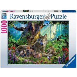 Ravensburger 159871 Vlci v lese 1000 dielikov