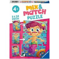 Ravensburger 055975 Mix & Match Morské víly 3x24 dielikov - cena, porovnanie