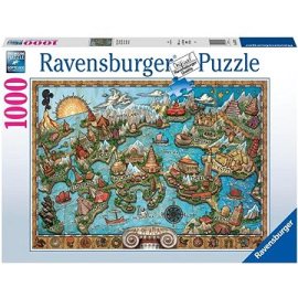 Ravensburger 167289 Tajomná Atlantída 1000 dielikov