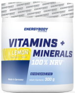 Energy Body Vitamins + Minerals lemon 300g - cena, porovnanie