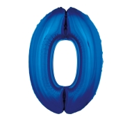 Godan Fóliový balón číslo 0 - modrá - 92 cm - cena, porovnanie