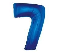 Godan Fóliový balón číslo 7 - modrá - 92 cm - cena, porovnanie