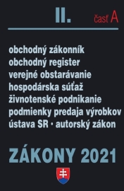 Zákony 2021 II. A - Obchodné právo a živnostenský zákon