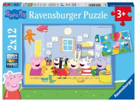 Ravensburger Prasiatko Peppa: Peppovo dobrodružstvo 2x12