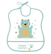 Canpol Babies Plastový podbradník Cute Animals - cena, porovnanie