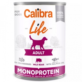 Calibra Dog Life Adult Wild boar&cranberries 400g