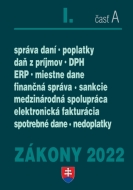 Zákony 2022 I. A – Daňové zákony - cena, porovnanie