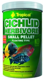 Tropical Cichlid Herbivore S Pellet 250ml