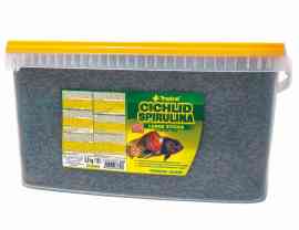 Tropical Cichlid Spirulina Large Sticks 10L