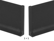 Profilpas Ukončenie hliník 90/6MP Čierné ST pár - cena, porovnanie