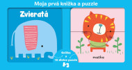 Moja prvá knižka a puzzle: Zvieratá - cena, porovnanie