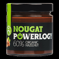 Powerlogy Organic Nougat Cream 330g - cena, porovnanie