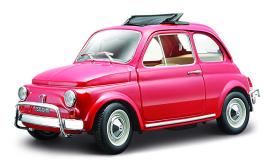 Bburago 1:24 Fiat 500L (1968) Red