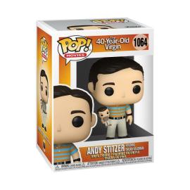 Funko POP Movies: 40 Y.O. Virgin- Andy holding Oscar w/Chase