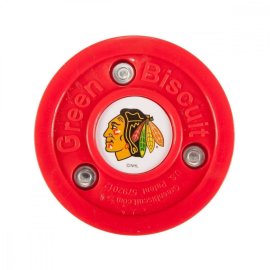 Green Biscuit Puk NHL Chicago Blackhawks