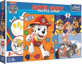 Trefl Puzzle 15 GIANT- Paw Patrol