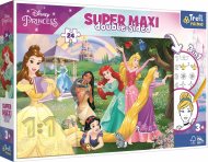 Trefl Puzzle 24 SUPER MAXI - Disney Princess - cena, porovnanie