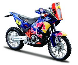 Bburago 1:18 WRB KTM CYCLE - KTM 450 Rally (Dakar Rally)