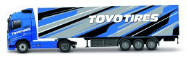 Bburago 1:43 Volvo FH16 Globetrotter 750 XXL / Trailer - Toyo Tires