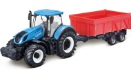 Bburago 1:50 Farm Traktor New Holland s vlečkou - cena, porovnanie